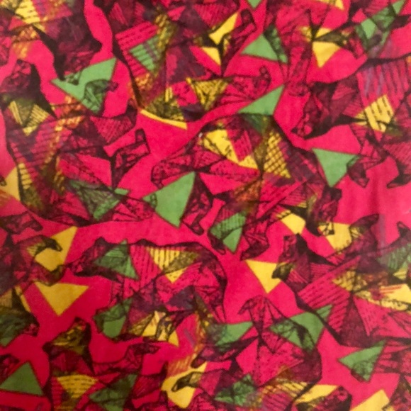 Bear Geometric Print TC Lularoe Leggings - Picture 2 of 2